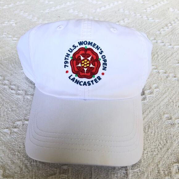 AHEAD Classic Fit Lightweight Hat 79th U.S. Women’s Open Lancaster White OSFM - Picture 1 of 7
